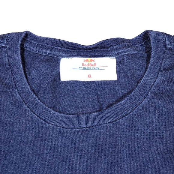Red Bull Racing Formula One Team Navy Womens XL T-Shirt - Picture 6 of 8